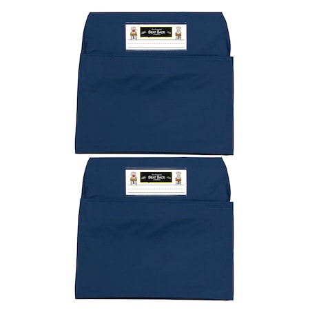 Seat Sack Seat Sack, Large, 17 inch, Chair Pocket, Blue, PK2 117-BL